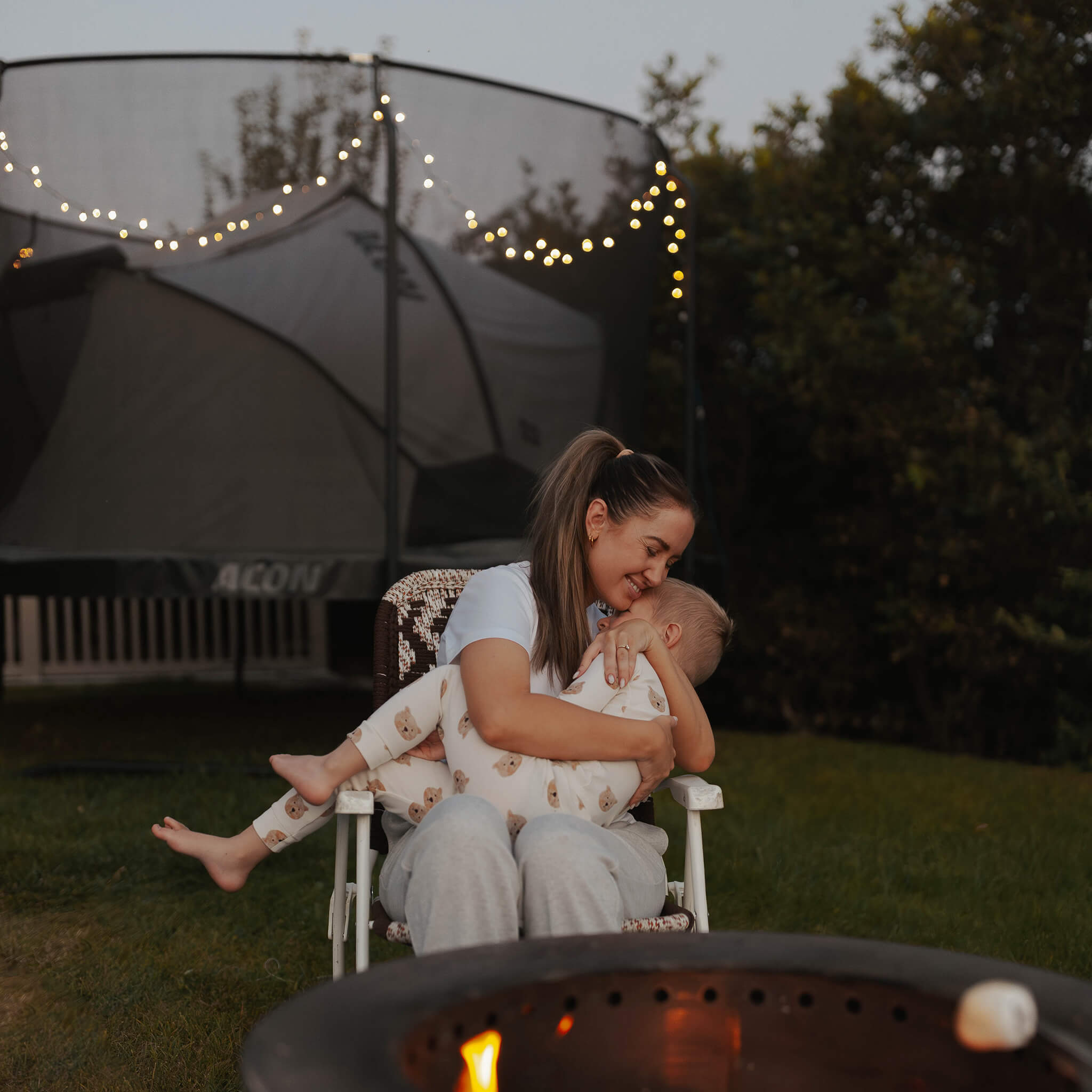 Acon Trampolin-Zelt für Runde Trampoline