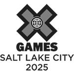xgames.com X Games Salt Lake City 2025 logo.