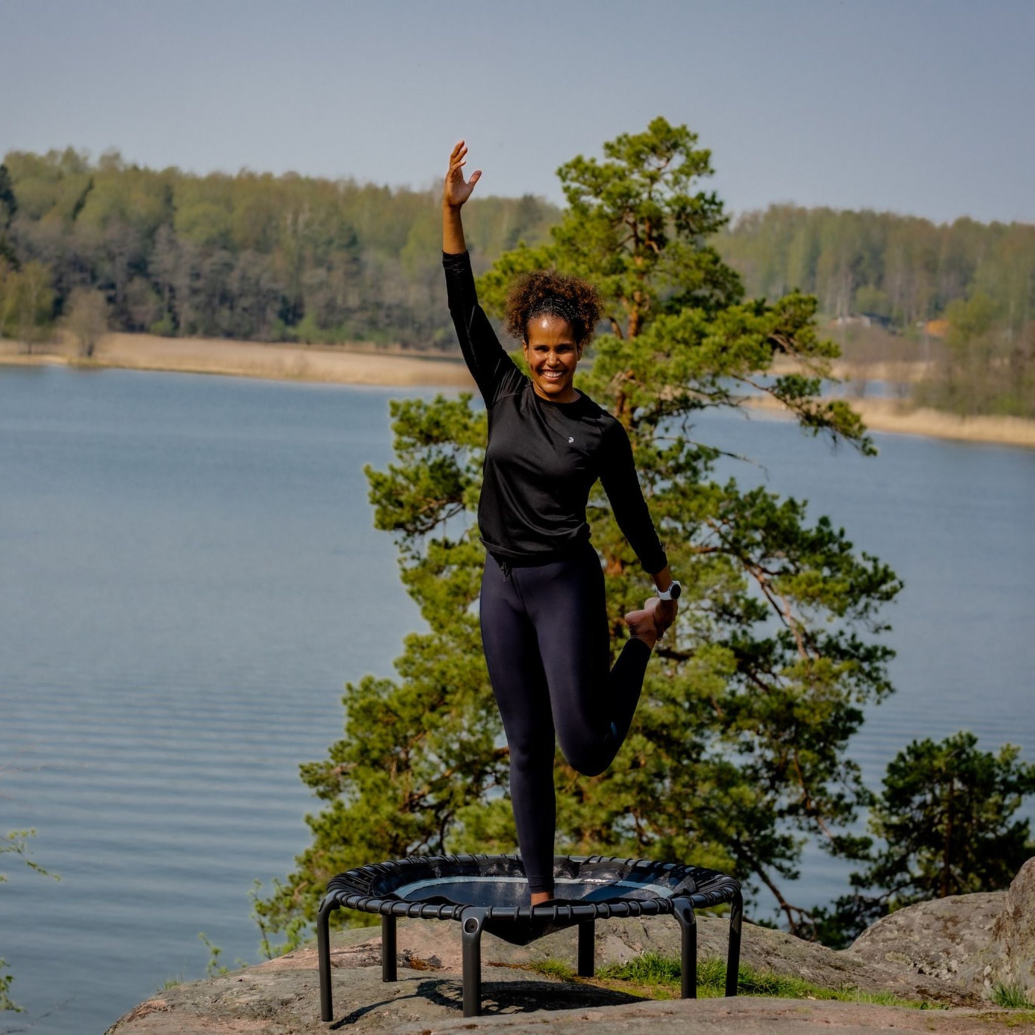 Welche Größe sollte ein Mini-Trampolin haben?
