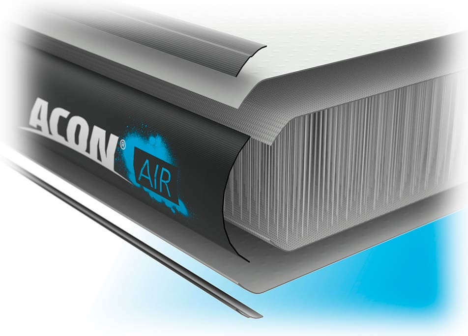 ACON Airtrack detail Schichten - de.acon24.com