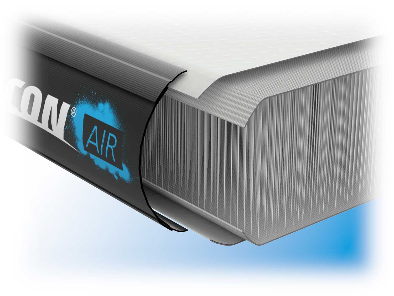 AirTrack 20cm struckturiert