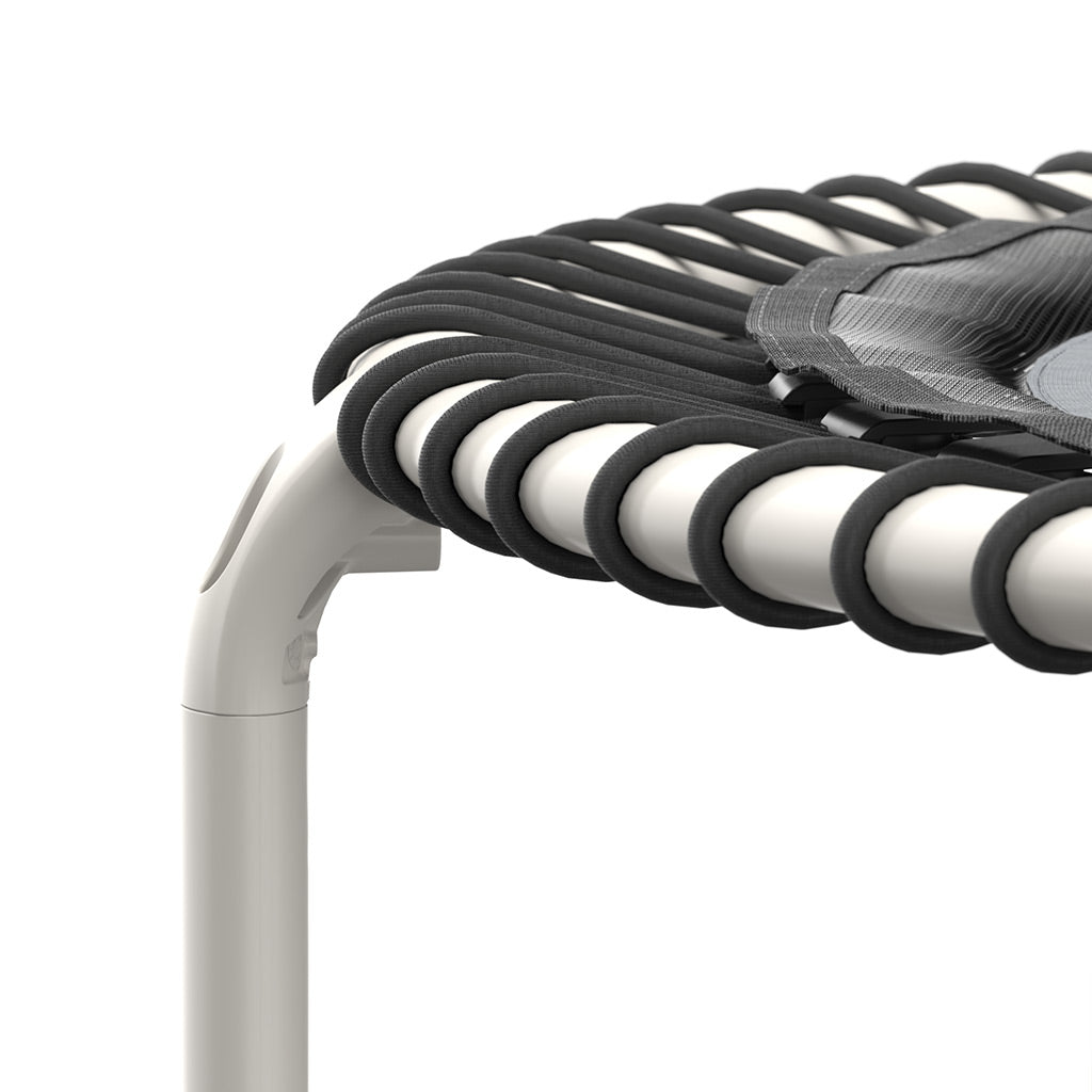 Detail von Acon FIT 1,12m Weißes Rundes Trampolin.