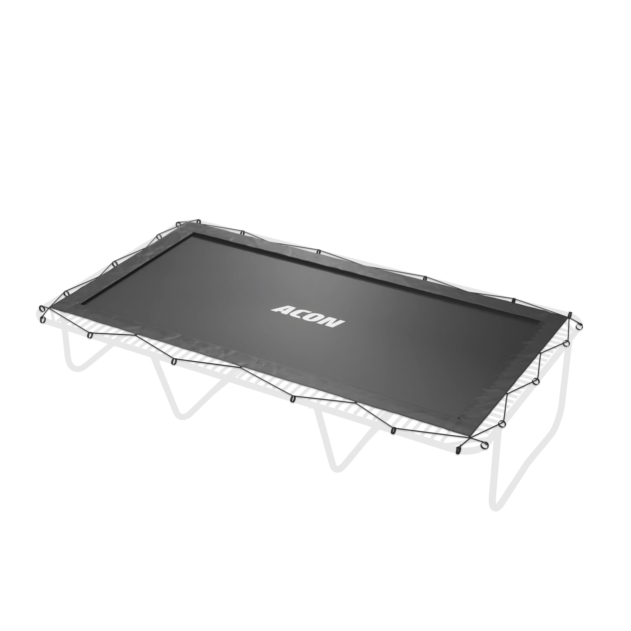 ACON 16 HD Trampolin-Sprungmatte, rechteckige Trampoline.
