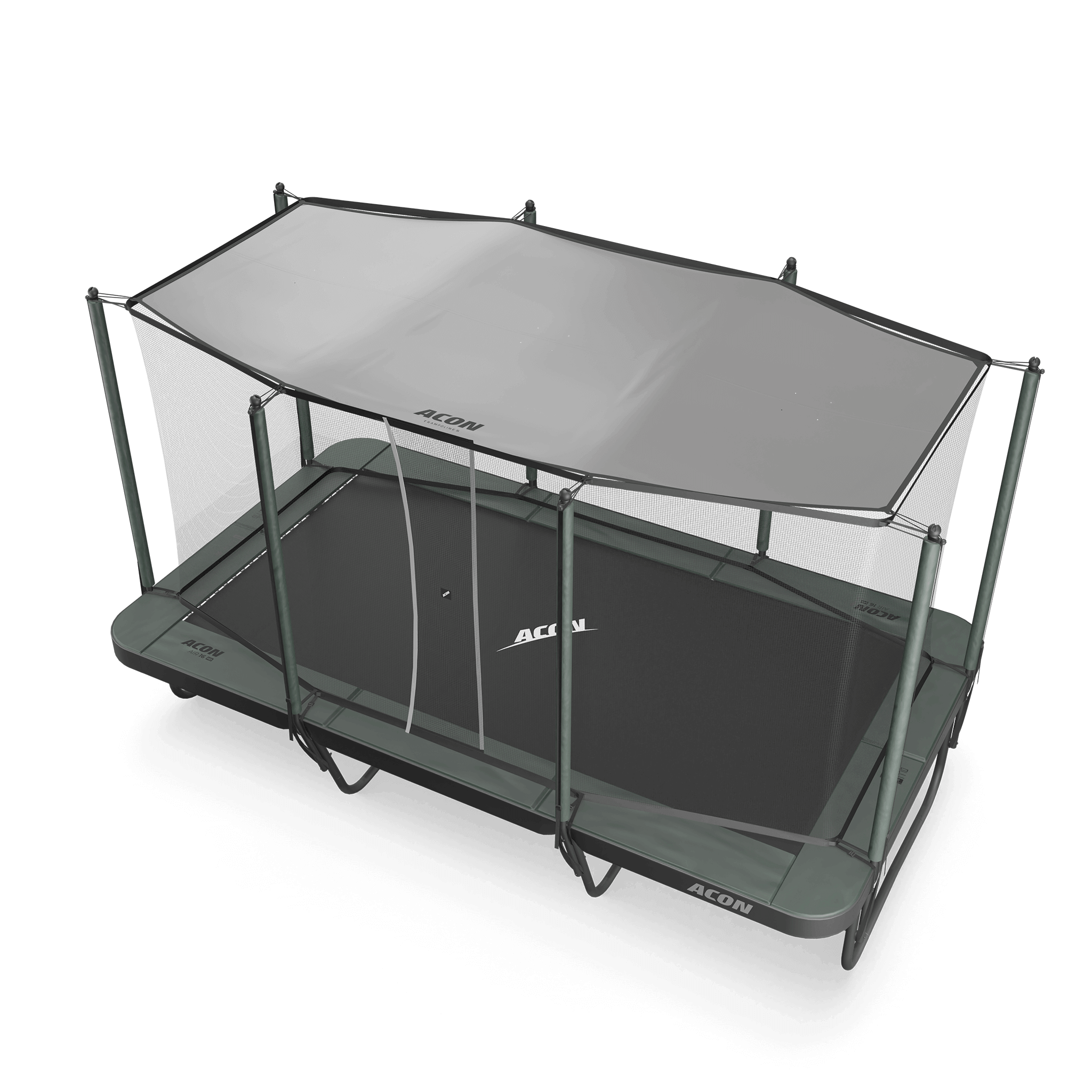 trampolin sonnensegel ACON HD Sonnensegel für Rechteckige Trampoline