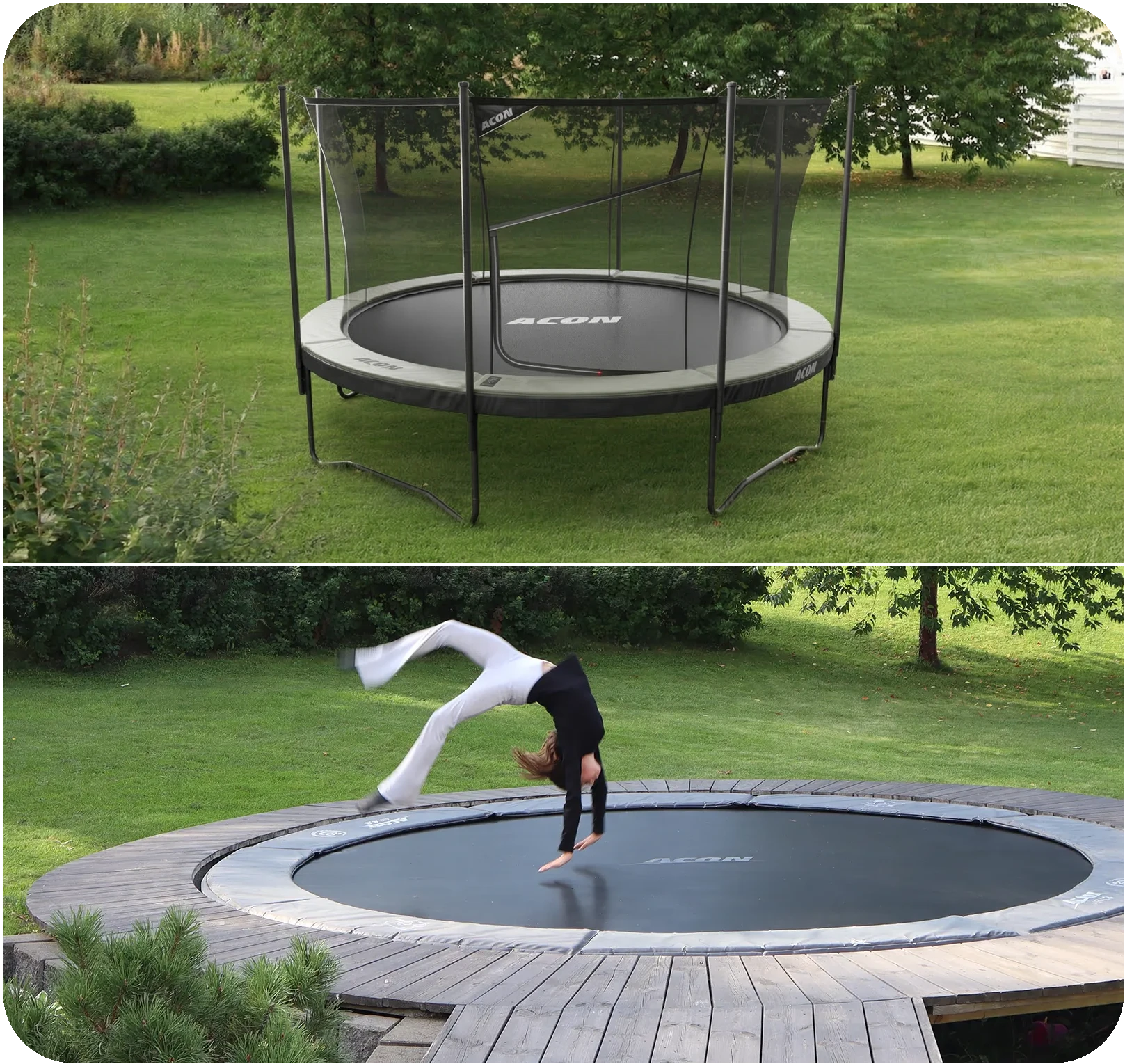 Aufgestellt oder ebenerdig eingebaut