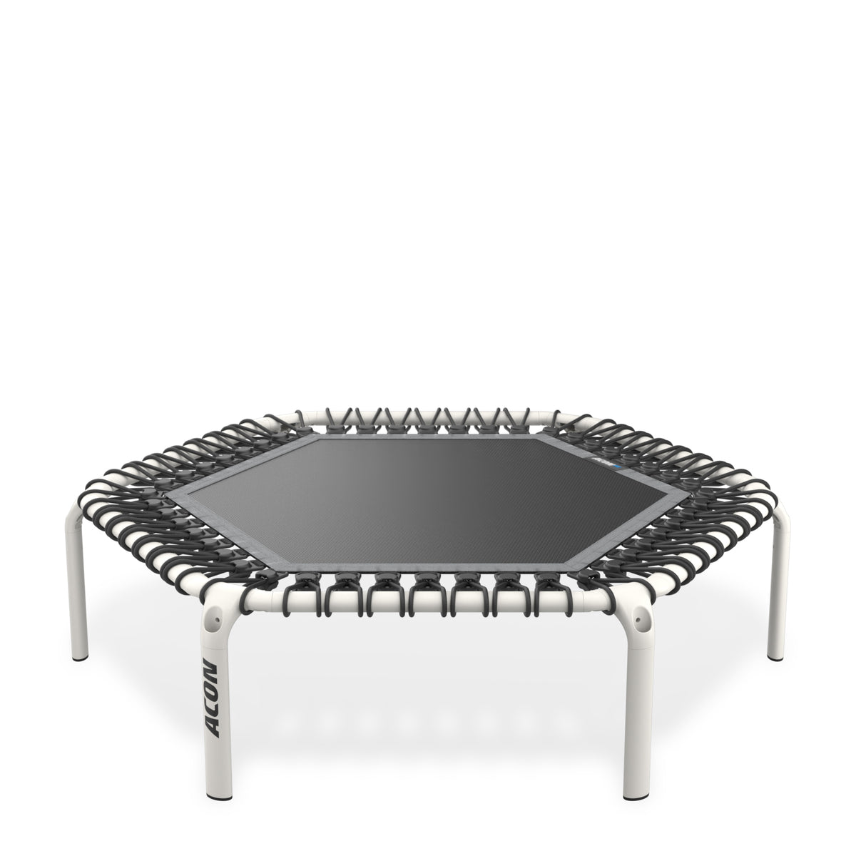 ACON FIT 1,41 m Trampolin Hexagon, Weiß.