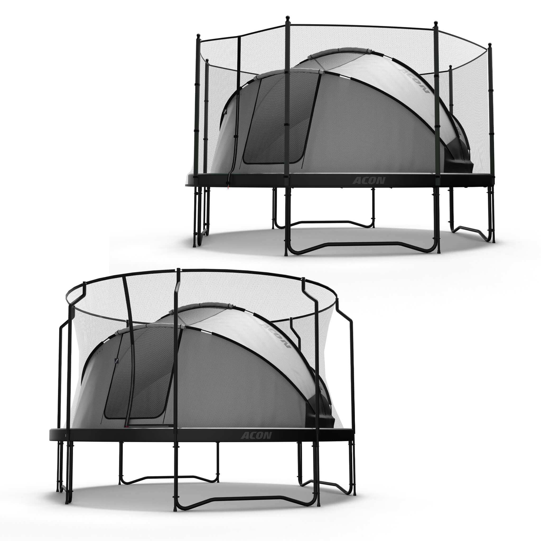 trampolin zelt selber machen Acon Trampolin-Zelt für Runde Trampoline