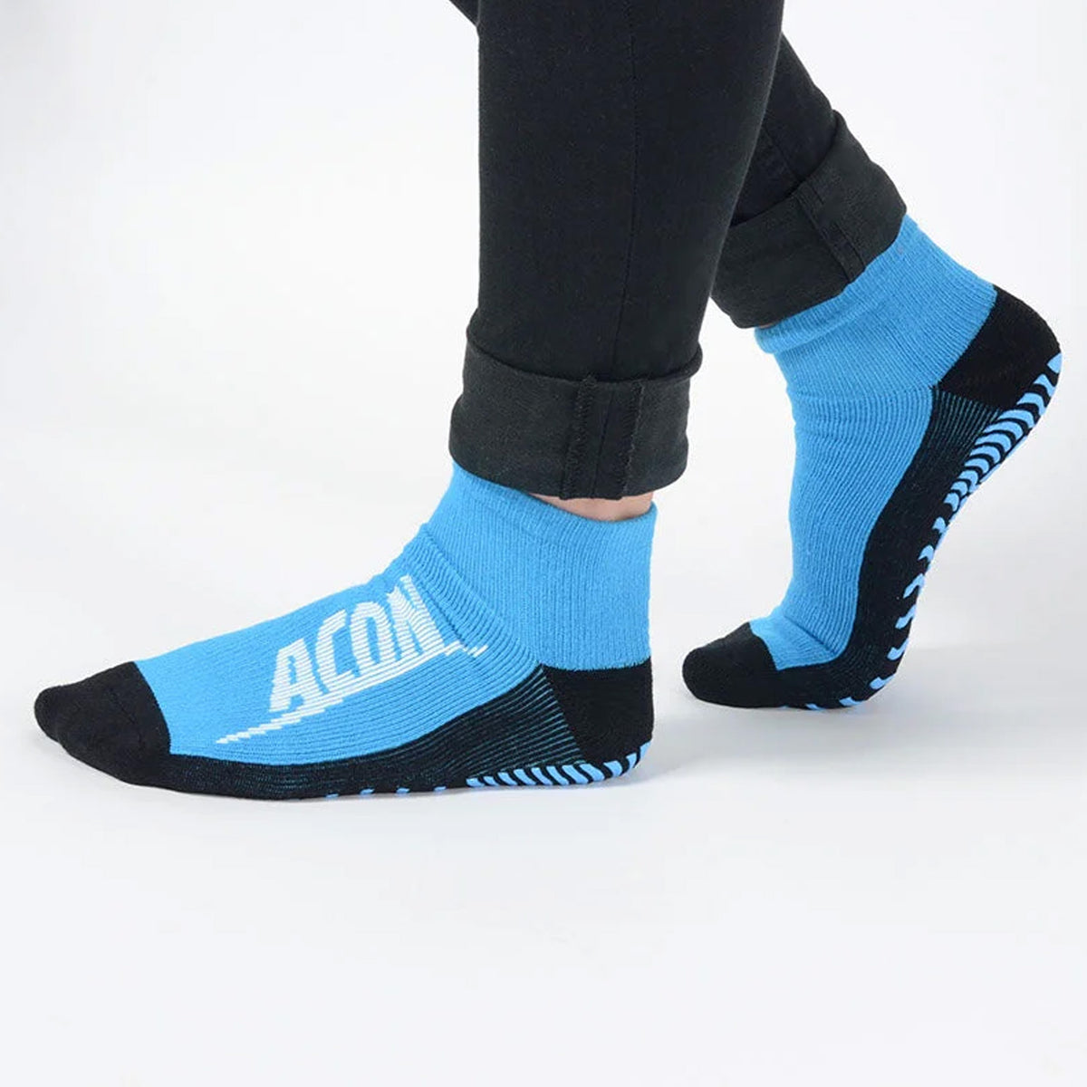 ACON Trampolinsocken von der Seite.