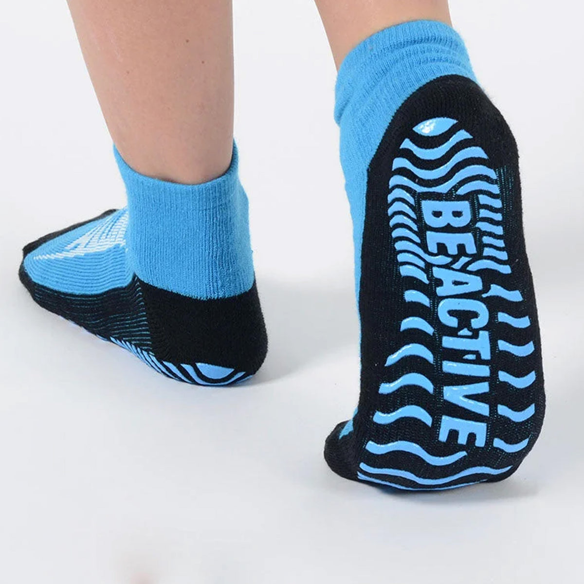 ACON Trampolinsocken von hinten.