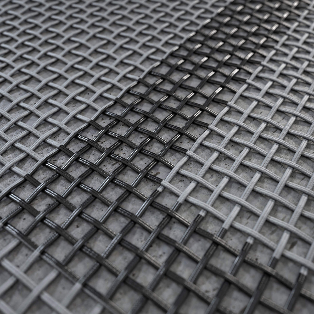 Detail der ACON X Freestyle Trampolinmatte.