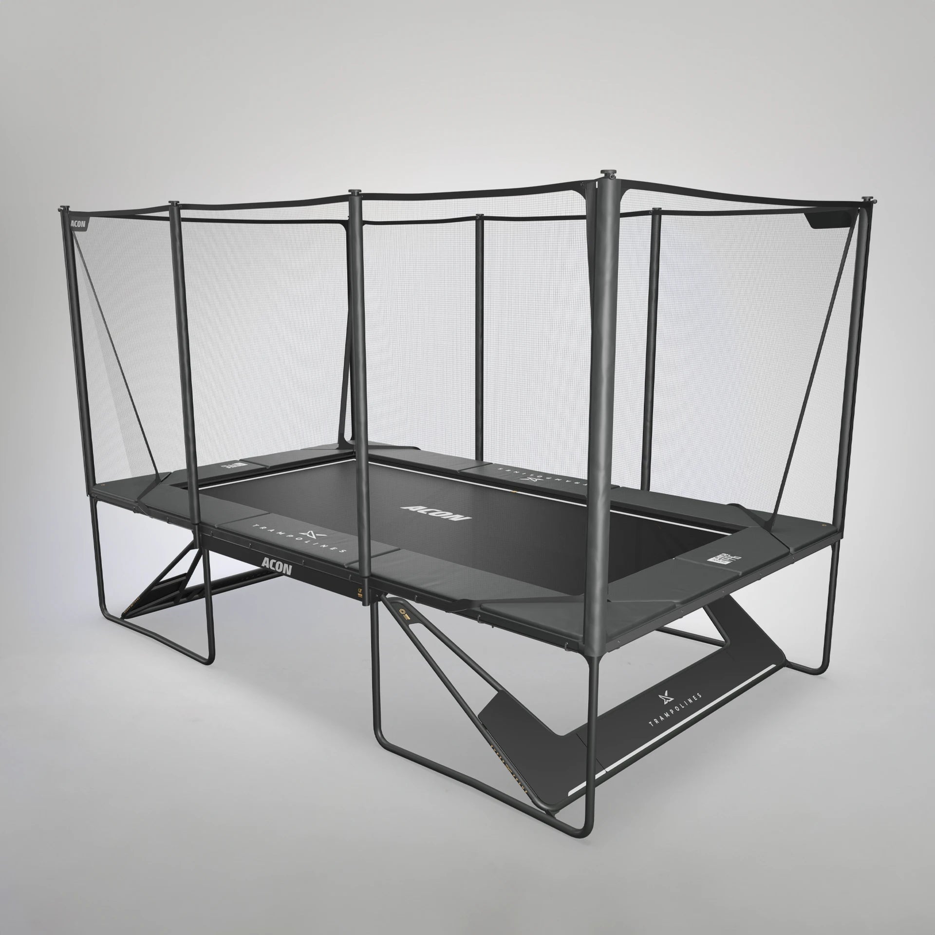 Vorschaubild für das Aufbauvideo des ACON X 17 Trampolins.