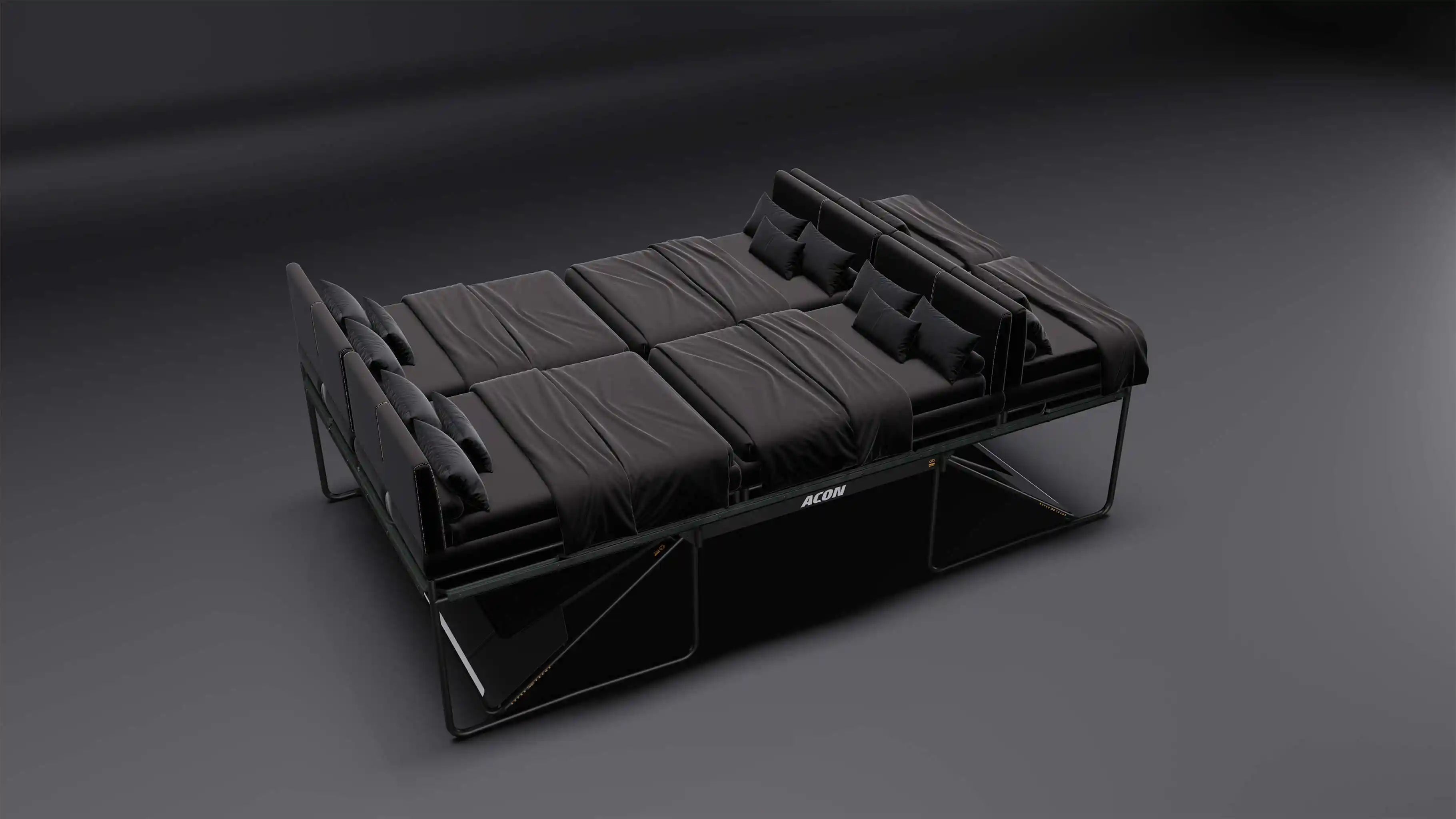 Acon X Trampoline is the size of several king size beds.