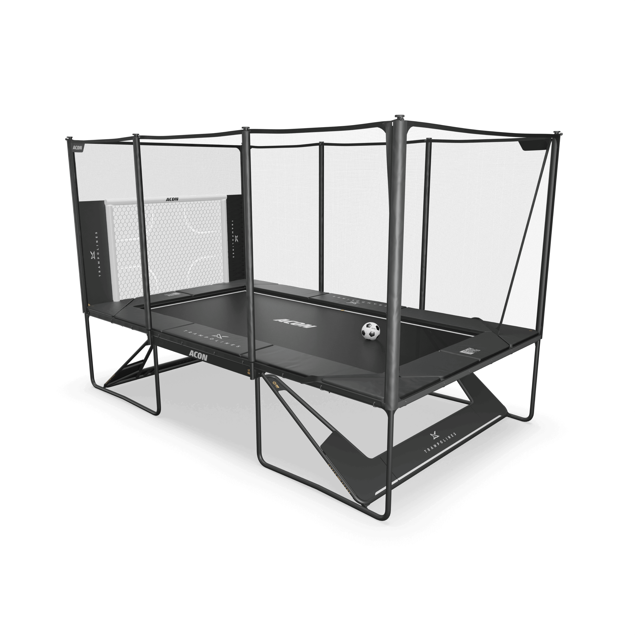 Acon X 17 Trampolin mit Fußballfarbe