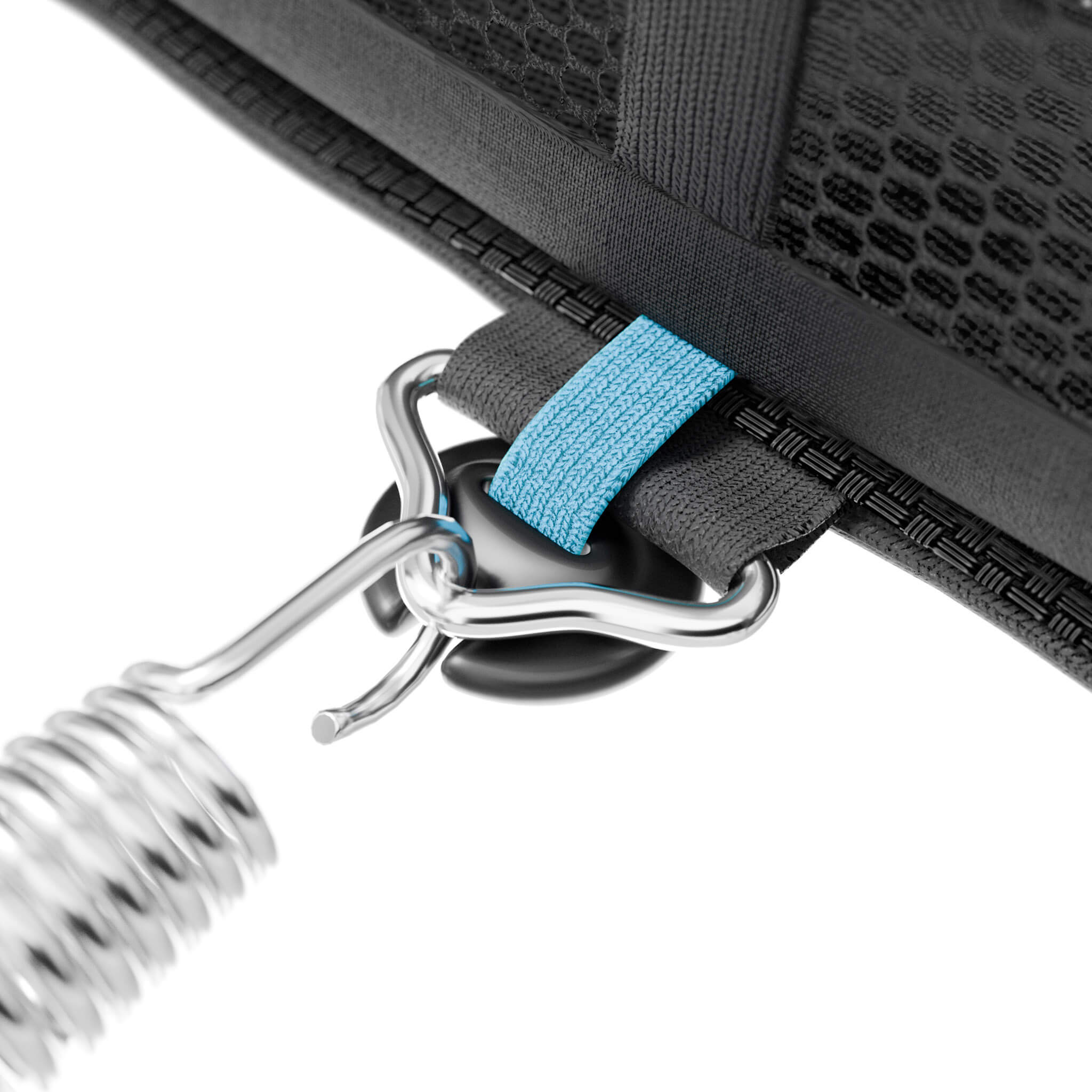 ACON Air 3,7 m Rundes Trampolin mit Sicherheitsnetz und Leiter (4)