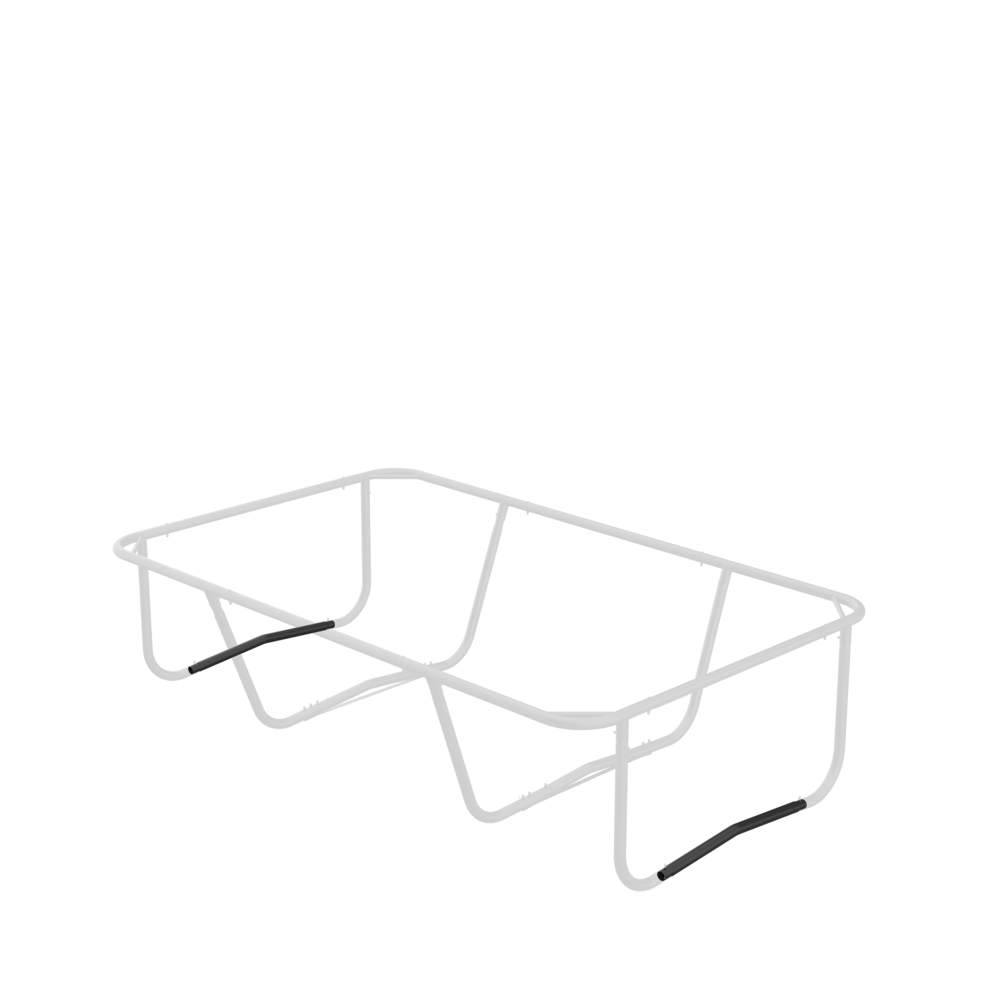 Verbindungsrohr für Endbein für Rechteckige Trampoline (1)