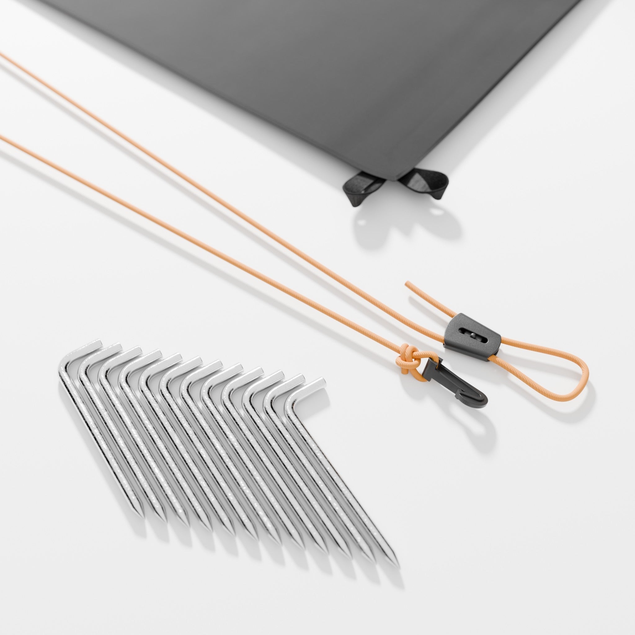 Befestigungsband für Zeltstangen und Stahlheringe für das Acon Ground Kit für rechteckige Trampolinzelte