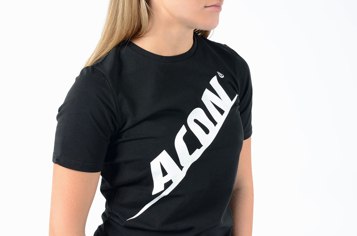 ACON T-Shirt Regular, schwarz