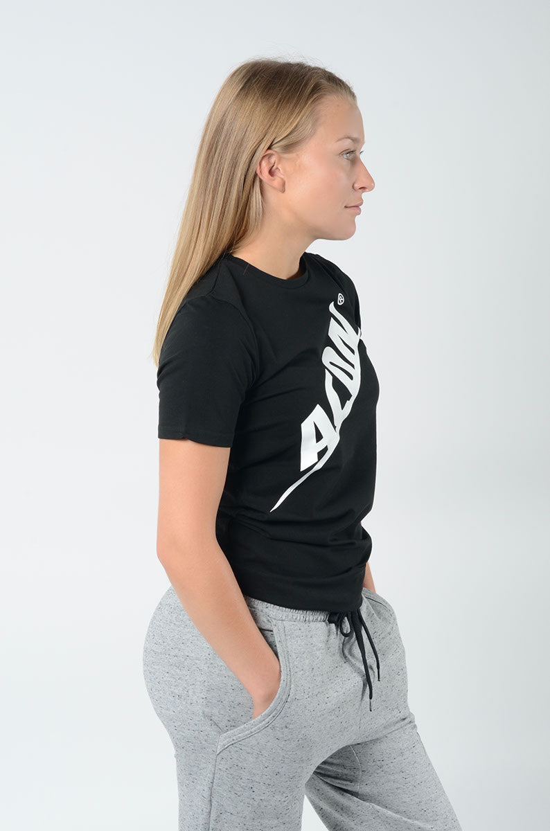 ACON T-Shirt Regular, schwarz