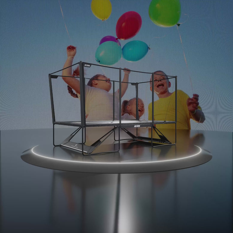 ACON X Trampolin-Fußballtor für Trampolin rechteckig