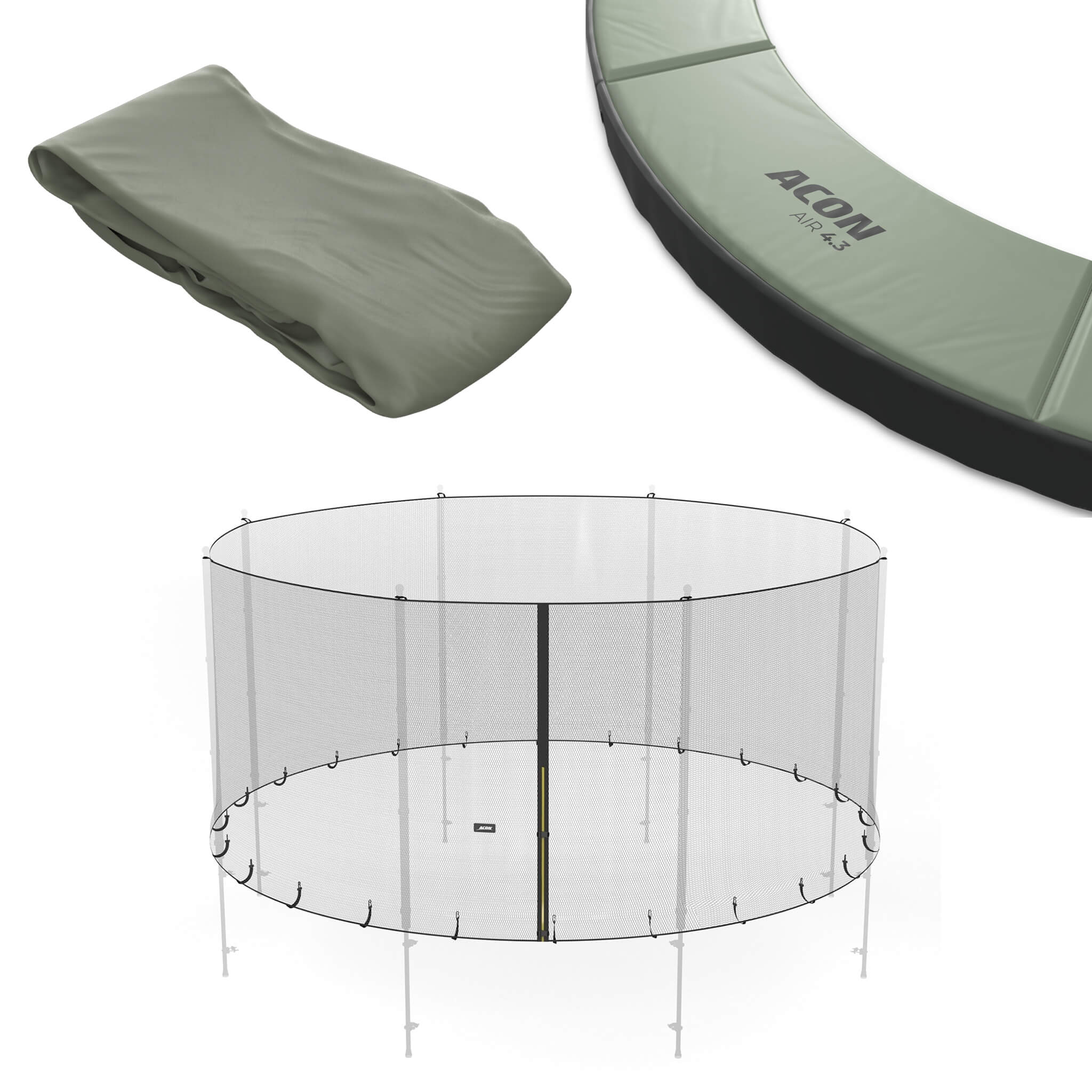 Sicherheits-Update-Kit für Acon Air Standard Runde Trampoline
