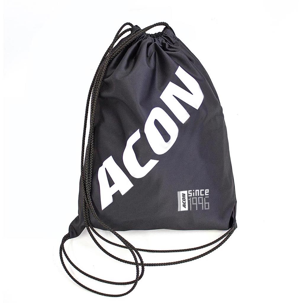 ACON Bag - schwarz mit weißem Logo